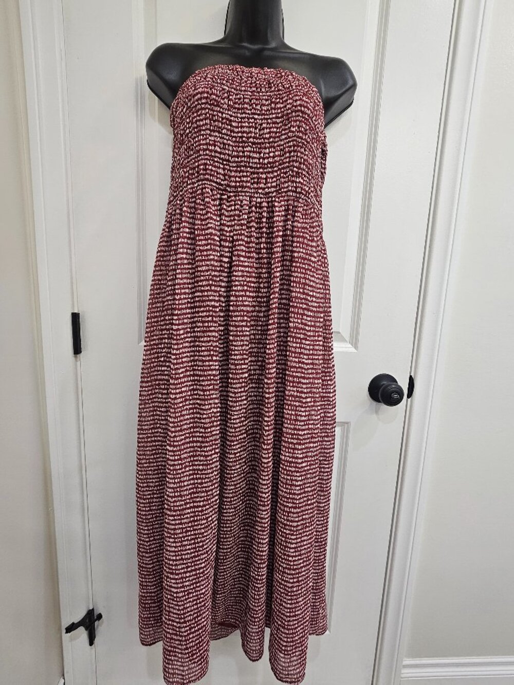 Tommy Hilfiger Strapless Maxi Dress